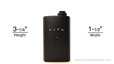 TVAPE LITL 1 Vaporizer Dimensions